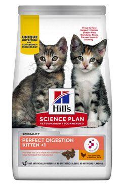 Hill's Fel. SP+AB Perfect Dig Kitten Chick Rice 1,5kg