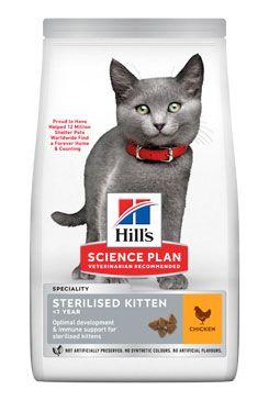 Hill's Fel. SP Kitten Steril. Cat Chicken 300g