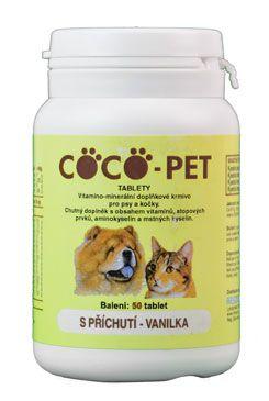 Coco Pet vanilka 50tbl