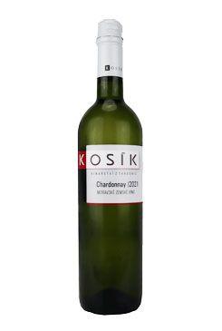 Víno Kosík Chardonnay zemské 2021 0,75l