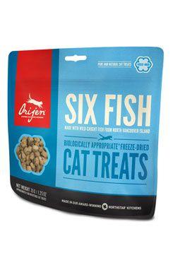Orijen Cat  pochoutka Six Fish Treats 35g