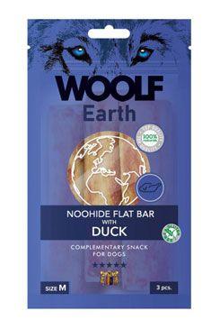 Woolf pochoutka Earth NOOHIDE M Duck 90g