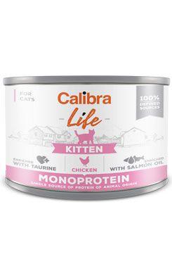 Calibra Cat Life  konz.Kitten Chicken 200g