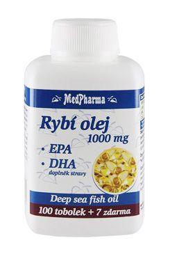 Rybí olej 1000mg +EPA+DHA MedPharma 100tob