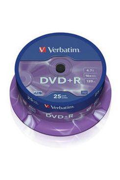 DVD+R VERBATIM Spindle/General Retail/16x/4.7GB 25ks