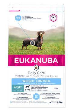 Eukanuba Dog Adult Weight Control Small&Medium 2,3kg