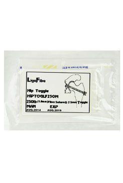 VI Sutura Hip Toggle 2,5mm,250lb LigaFiba,Ormrod-steri