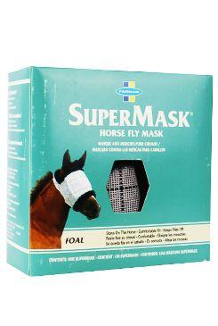 FARNAM Supermask II bez uší vel. FOAL/PONNY šedo-černá