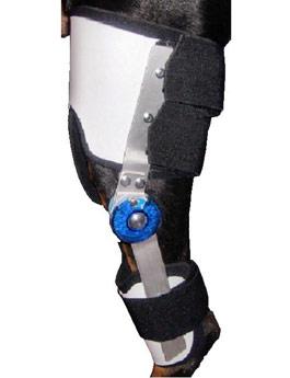 Ortéza kolenní s nastavitelným kloubem XL levá