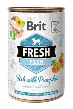 Brit Fresh Dog konz Fish with Pumpkin 400g