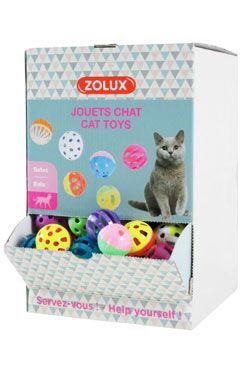 Hračka kočka Display zvonící míčky 204ks Zolux