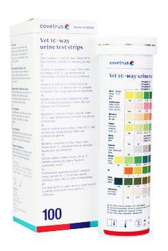 Diagnostické proužky Vet Urine Test 10 100ks CVET